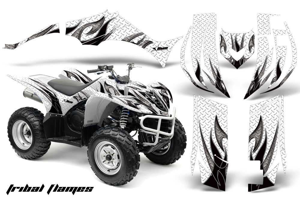 Yamaha Wolverine 06-10 Graphics Kit TF BW